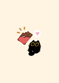 Owl Black Cat - Choco Caramel