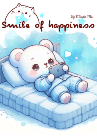 Smile of bear cub's NO.09