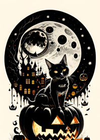 halloween cat 16a6D8