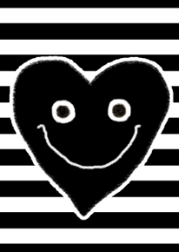 ぼく、ハート 白黒編