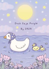 Duck Jaja Purple Pastel By JAJA