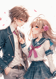 campus couple lovers