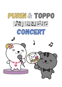 白猫プリンと縞猫トッポの推し活 (concert)