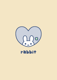Rabbits Clover - Navy