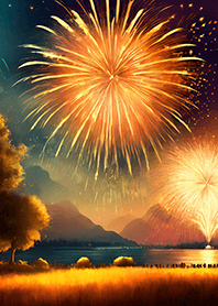 Beautiful Fireworks Theme#544
