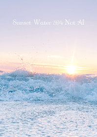 Sunset Water 596 Not AI