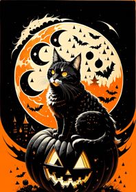 浮世絵万聖節猫 27921d