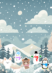 Kawaii scandinavian style(Winter-933)