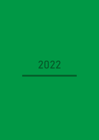 Minimalist 2022.dark green