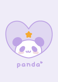 Panda Star [Purple]