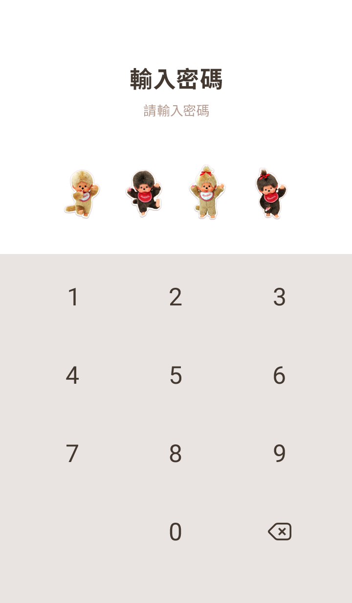 Monchhichi（格紋） 預覽 5