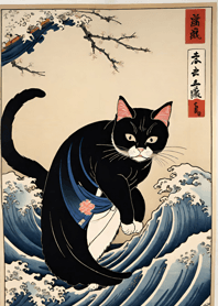 Lautan Kucing Ukiyo-e 52