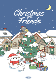 Christmas and Friends : BUBBLEBLUE