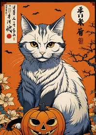 Night Moon Star Cat b354ba