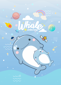Whale Undersea Swim