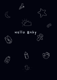 Hello baby smile