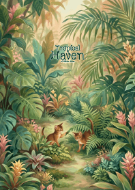 Tropical Haven of Hidden Paws