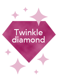 Twinkle diamond(pink)
