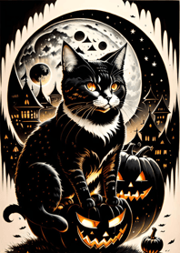 halloween cat 3ce0A3