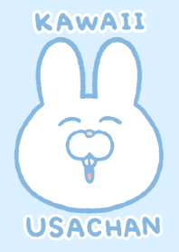 Cute rabbit drawn by Mofucan