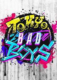 Tokyo Bad Boys Hip Hop Graffiti Line Theme Line Store