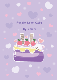 Purple Love Cake By JAJA