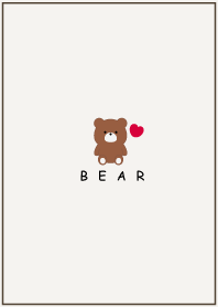 SIMPLE BEAR HEART..12