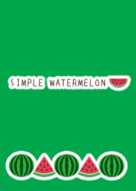 SIMPLE WATERMELON/GREEN