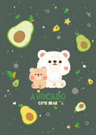 Teddy Bear Avocado Lovely