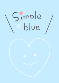 ▼simple×blue▼
