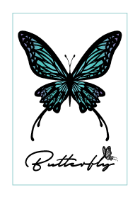 ADULT_DESIGN_BUTTERFLY =WHITE/MINT=