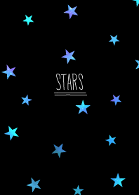 Twinkle stars light:black