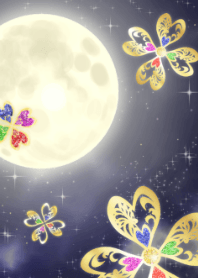 Topaz Moon and Four Leaf Clover JPN