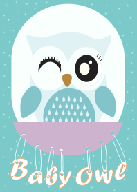 Simple Happy Baby Owl