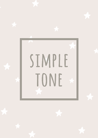 Simple tone / Star & Greige