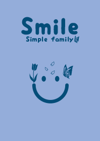 Smile & Tulip Fountain Blue