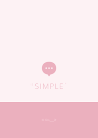 極簡 * 桃 #S1C0SL00