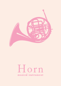 horn gakki Baby pink