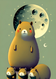 Ukiyo-e - Capybara ae4b51