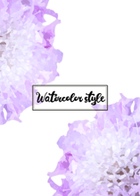 Watercolor style Theme 12