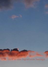 How to use regrettable feelings