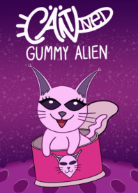 Canned Cat : Gummy Alien Flavor