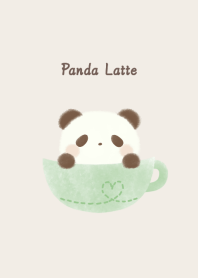 Panda Latte -green-
