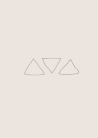 3 pieces Simple triangular