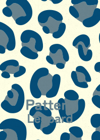 Pattern Leopard Plusian Blue