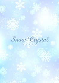 Snow Crystal-BLUE.MEKYM 10