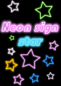 Neon sign vol.1 star