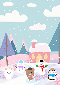 Kawaii scandinavian style(Winter-769)