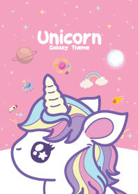 Unicorns Cutie Galaxy Lady Pink