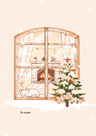 The warm winter with cat 2024 LET'S DRAW